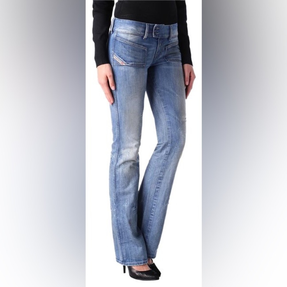 SOLD 
Vintage on trend Y2K low rise “Hush” Diesel jeans never worn!
